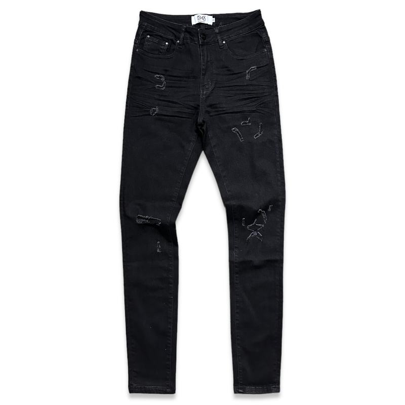 DNA premium (black handcraft small skinnycut jean)