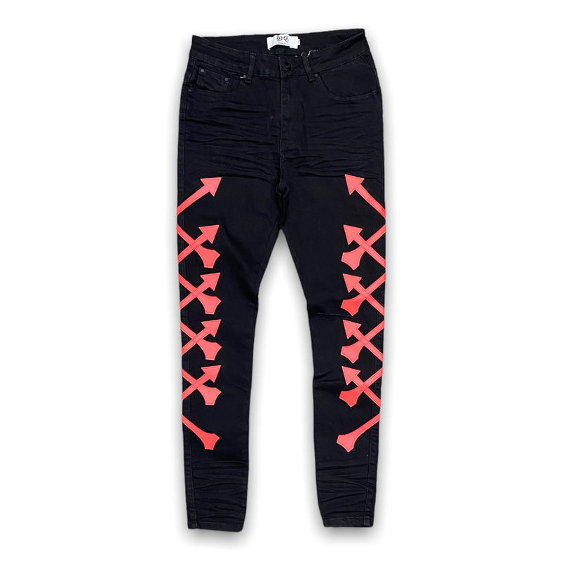 DNA premium (black /red arrow jean)