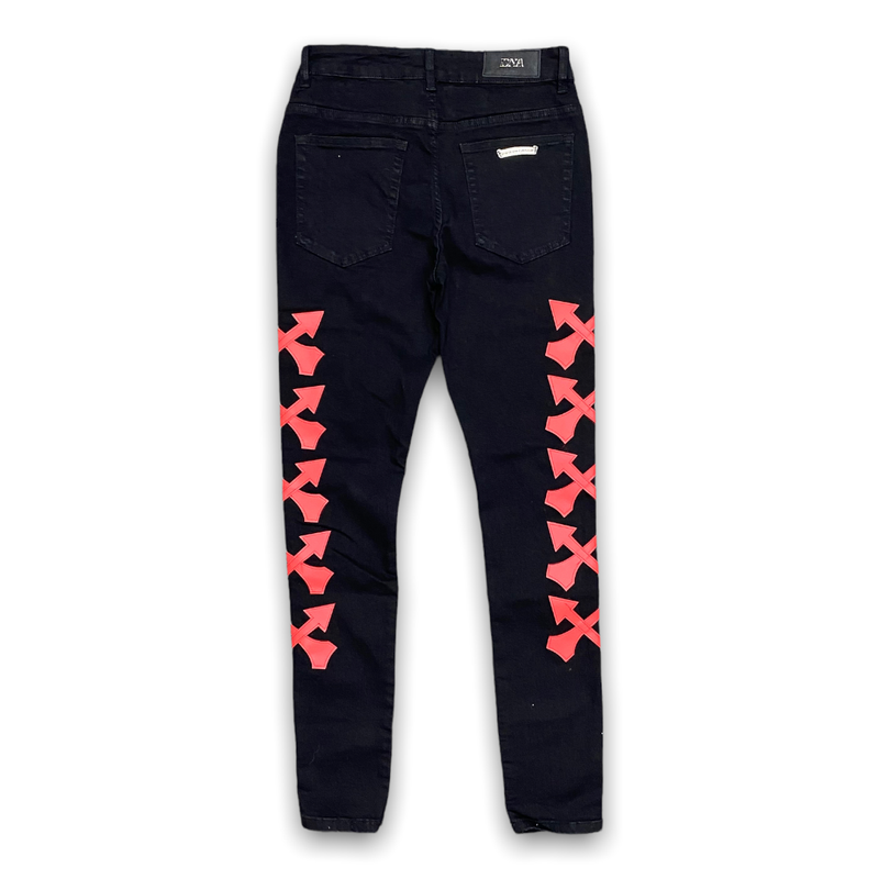 DNA premium (black /red arrow jean)