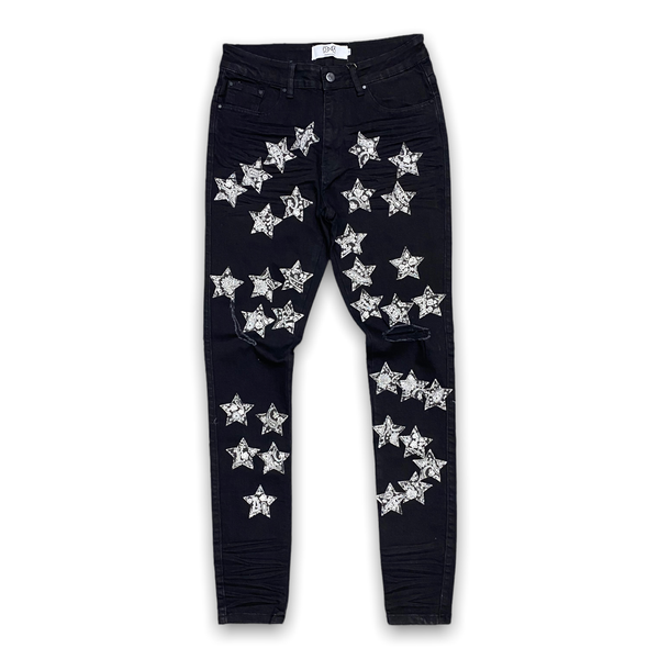 DNA premium (black white Bandana star Jean)