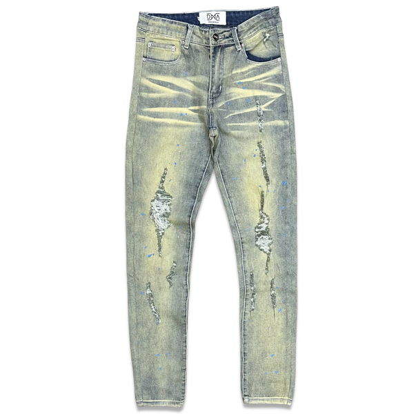 Dna premium (men’s sand blue handcraft cut jean)