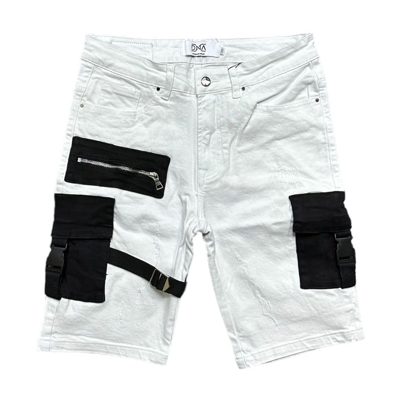 Dna Premium (White/Black Cargo Short)