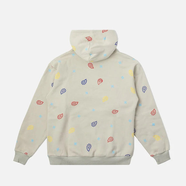 Eight & nine (cream multi  no love paisley hoodie)