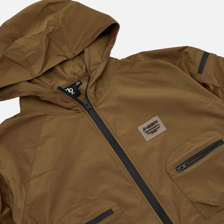 Eight & nine (honey /black combat nylon jacket)