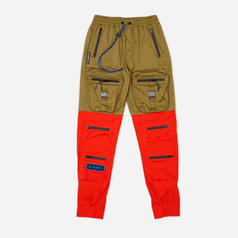 Eight & nine (orange combat nylon gator pant)