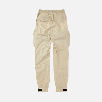 Eight & nine (cream/sliver combat nylon pant)