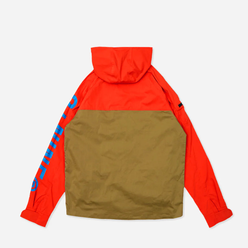 eight & nine (orange combot nylon gator jacket)