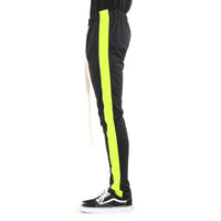 EPTM TRACK PANTS-BLACK/NEON GREEN