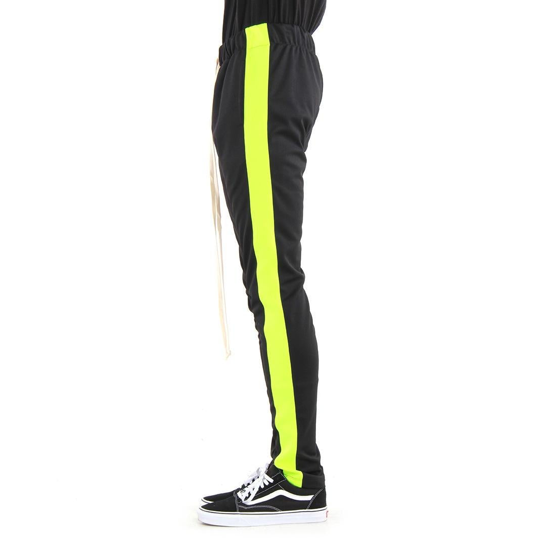 EPTM TRACK PANTS-BLACK/NEON GREEN
