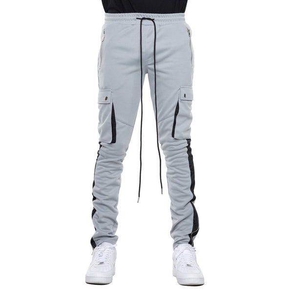 Eptm (Gray/Black cargo track pants)