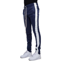 EPTM TRACK PANTS-NAVY/WHITE