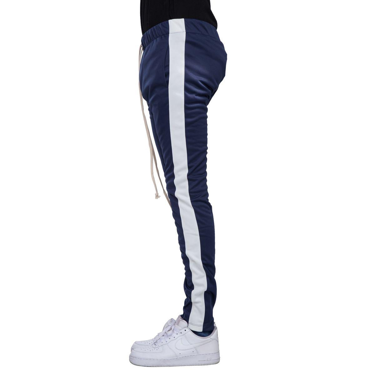 EPTM TRACK PANTS-NAVY/WHITE