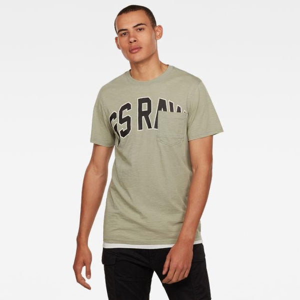 G-STAR (Olive/Black RAW T-SHIRT)