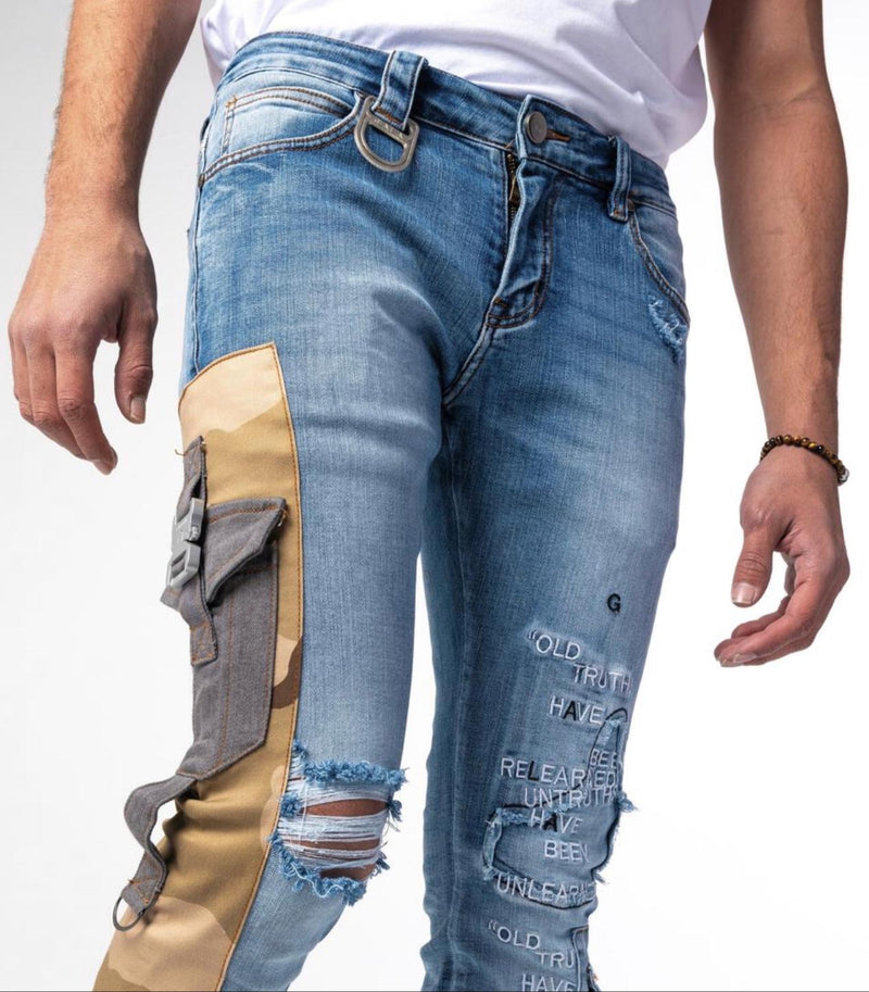 GALA (blue “capone dessert combo jean)