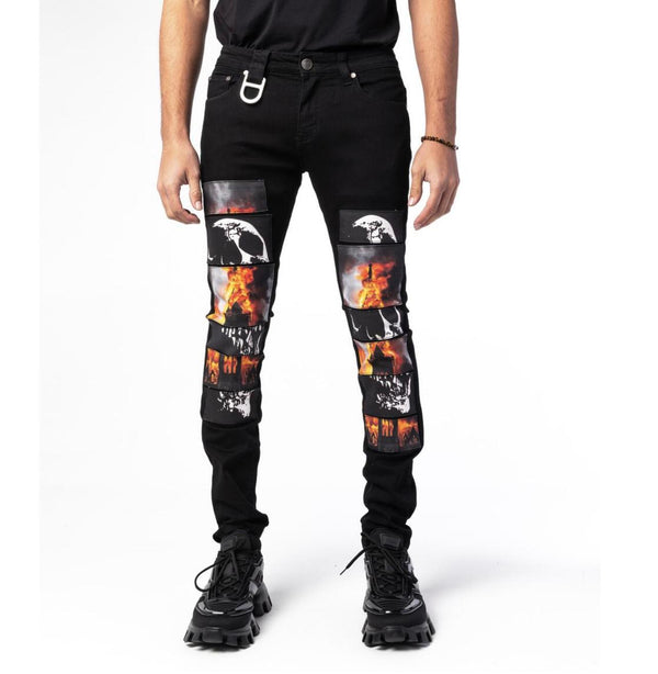 Gala (camo “finale patchwork jean)