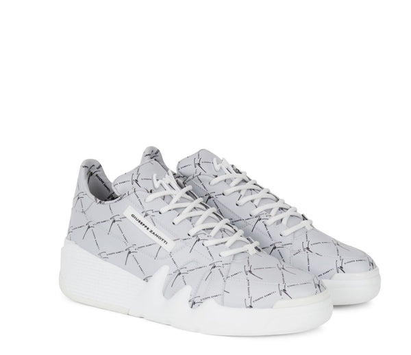 Giuseppe zanotti (grey/white talon sneaker)