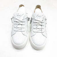 Giuseppe Zanotti (White Bladder Low Top Sneaker)