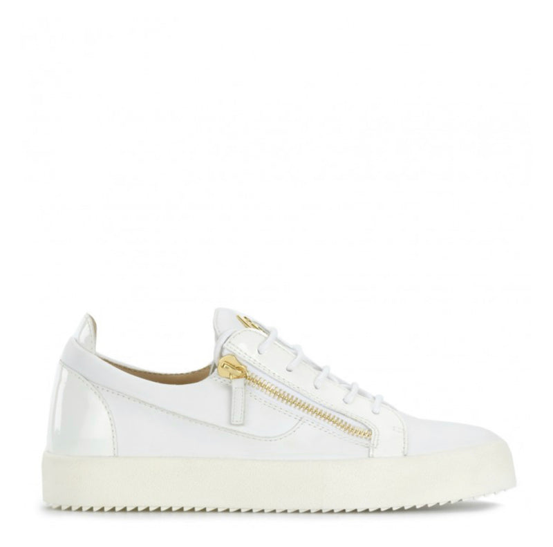 Giuseppe zanotti (white leather low-top sneaker)