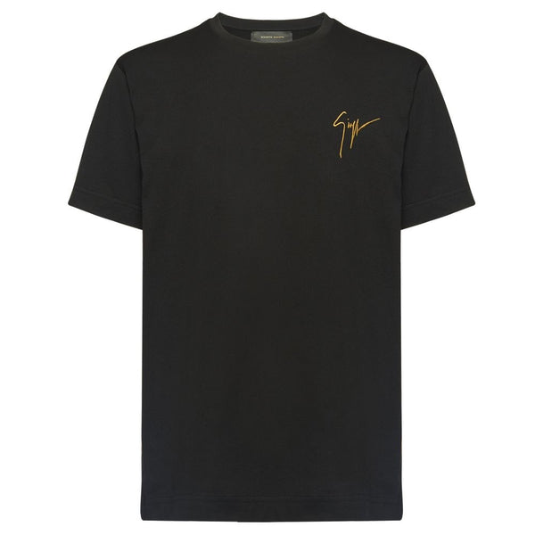 GIUSEPPE ZANOTTI (black Lr -01 crewneck t-shirt)