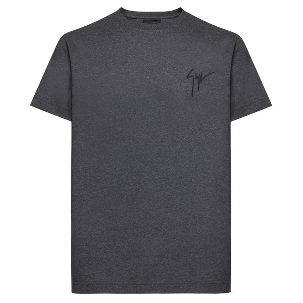 GIUSEPPE ZANOTTI (Grey Lr -01 crewneck t-shirt)