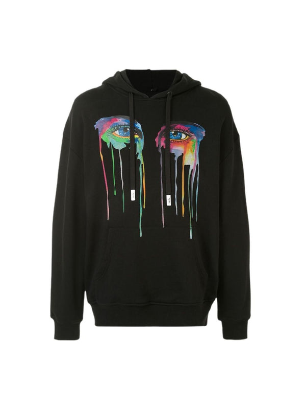 Haculla (black/multi hac eyes hoodie)