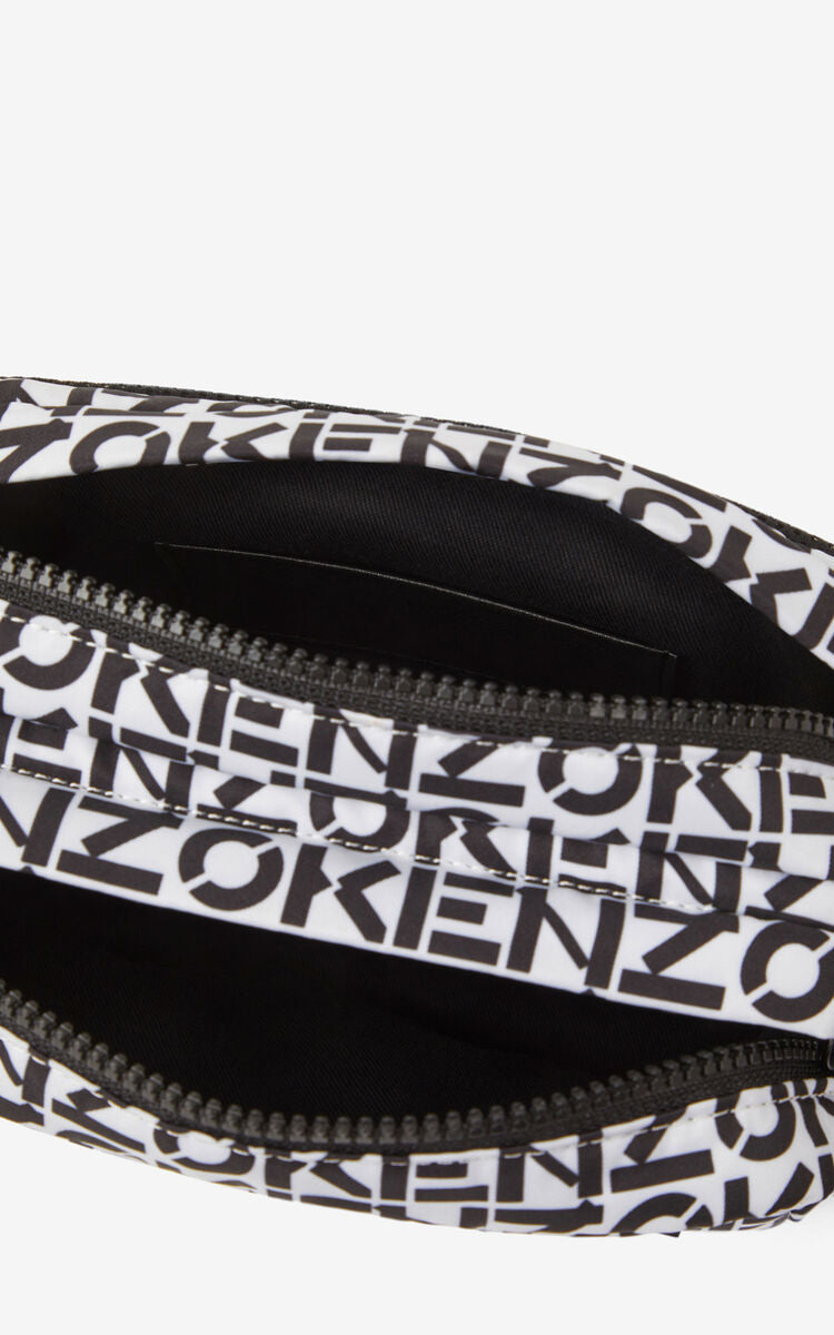 Kenzo (white/black kenzo repeat bag)
