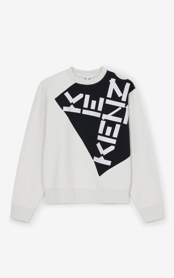Kenzo (pearl grey “kenzo sport sweater)