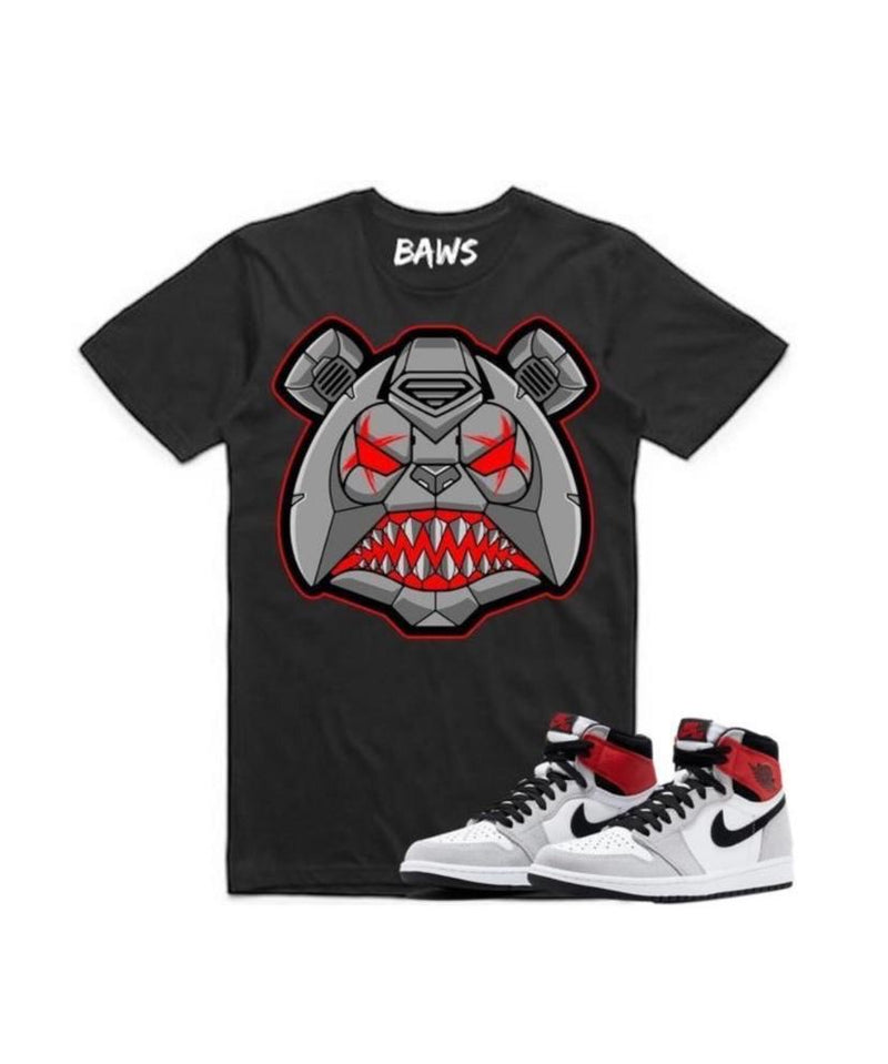 Baws (black/red crewneck t-shirts)