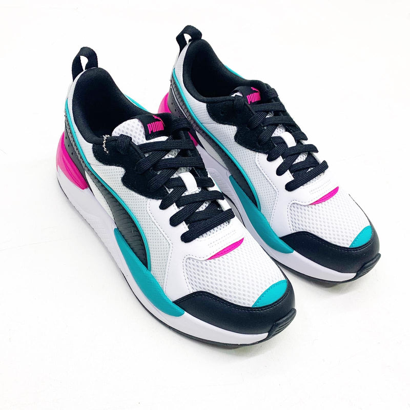 Puma (white/blue/pink X-Ray sneakers )