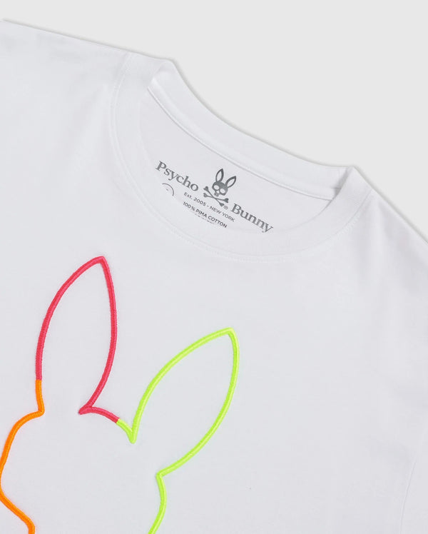 Psycho bunny (white mens leo bunny t-shirt)