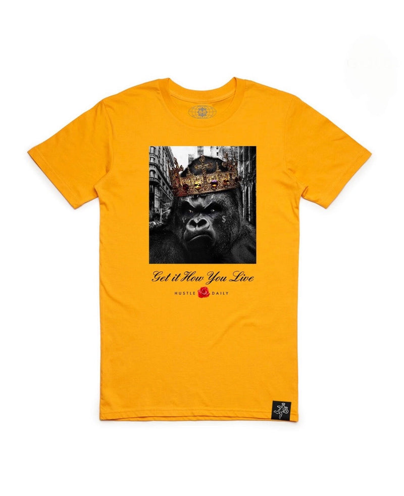 Hasta muerte (gold “gorilla T-shirt)