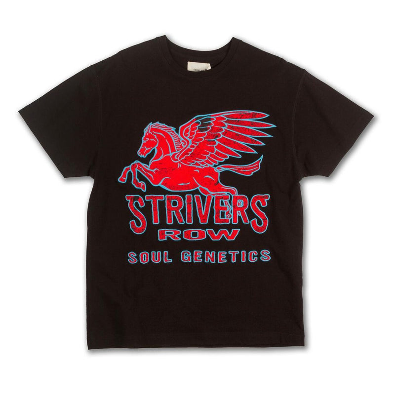 Strivers row (black “soul genetics t-shirt)