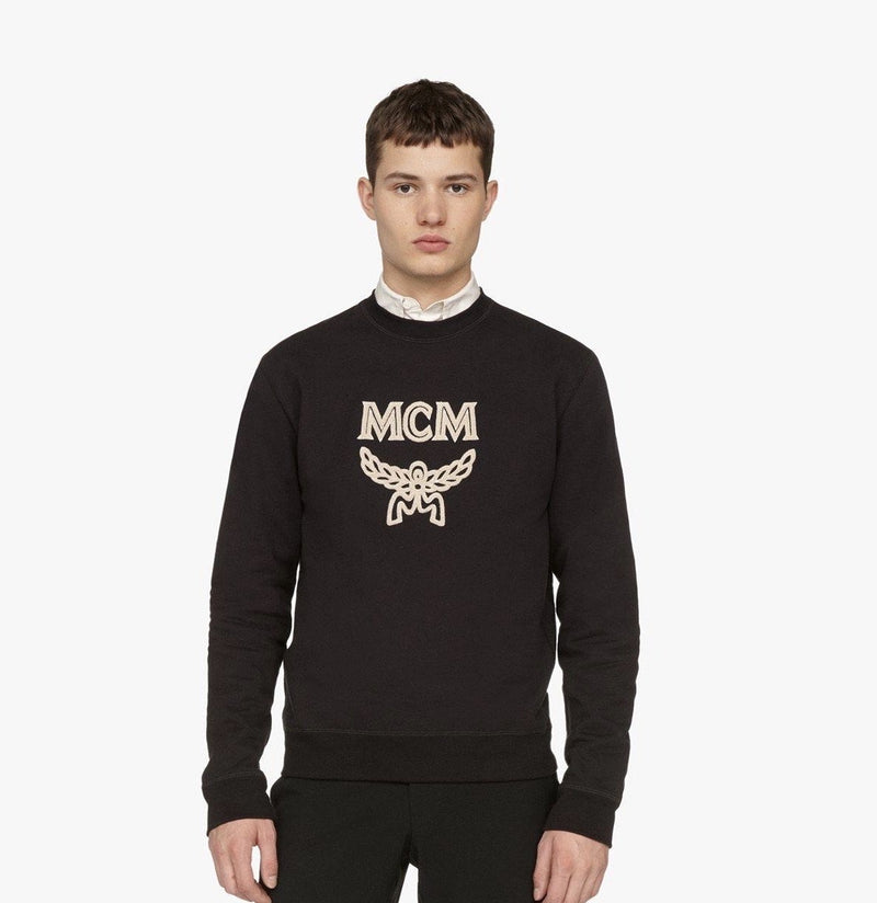 MCM (black men’s logo sweatshirt)