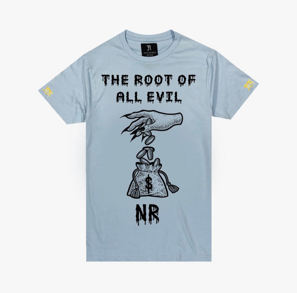 November reine (baby blue the root of all evil t-shirt)