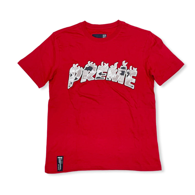 Preme (red/grey “preme crewneck t-shirt)