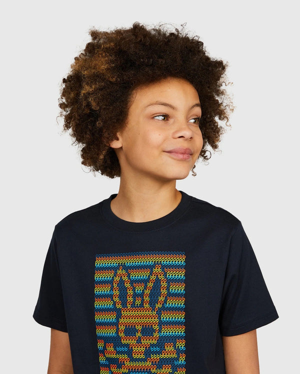 Psycho bunny ( kids navy Santiago t-shirt)