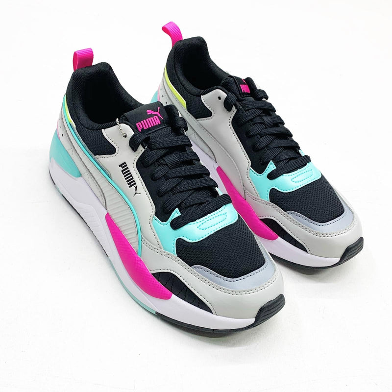 PUMA (gray /blue /pink X-RAY SNEAKERS )