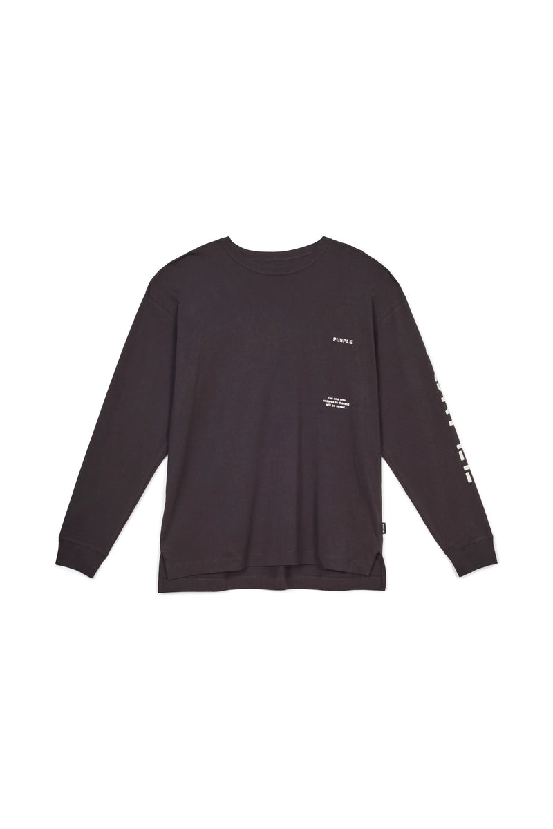 Purple brand (black Jersey birds long sleeve t-shirt)