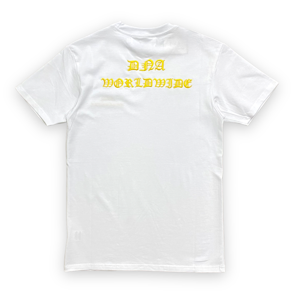 Dna premium (men’s white “worldwide T-shirt)