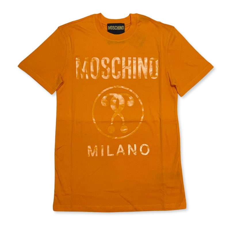 Moschino (orange double question mark jersey t-shirt)