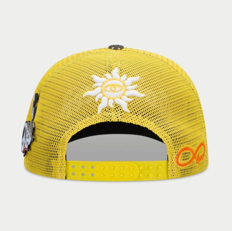 godspeed (yellow gs forever trucker hat)