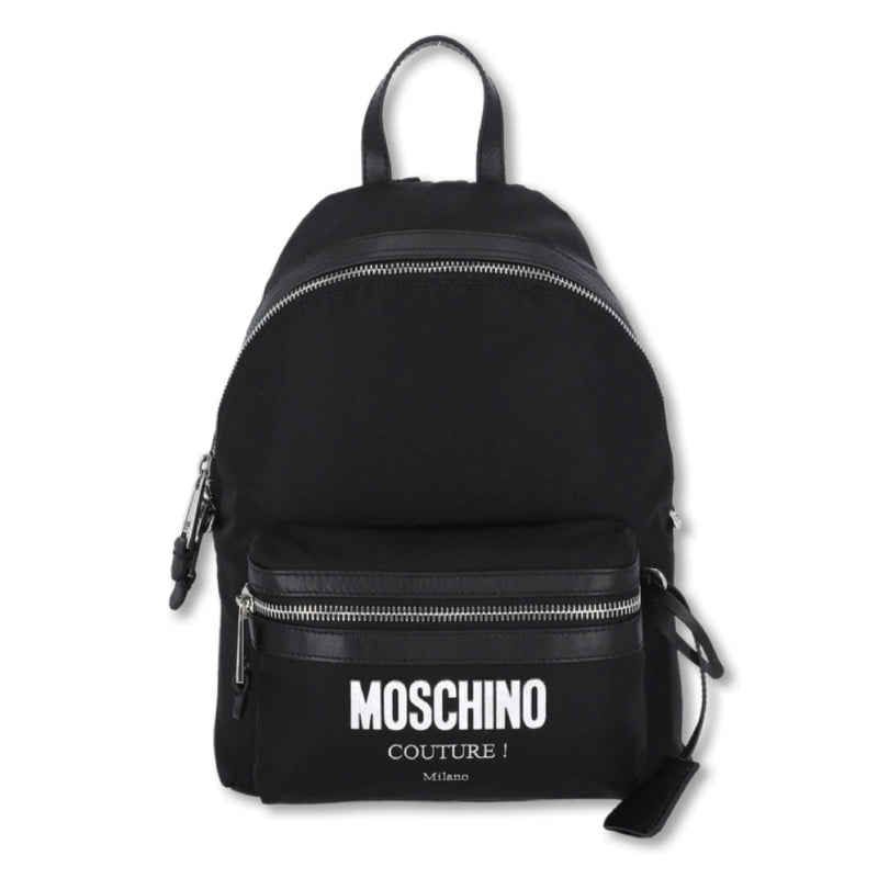 Moschino (black/sliver backpack)