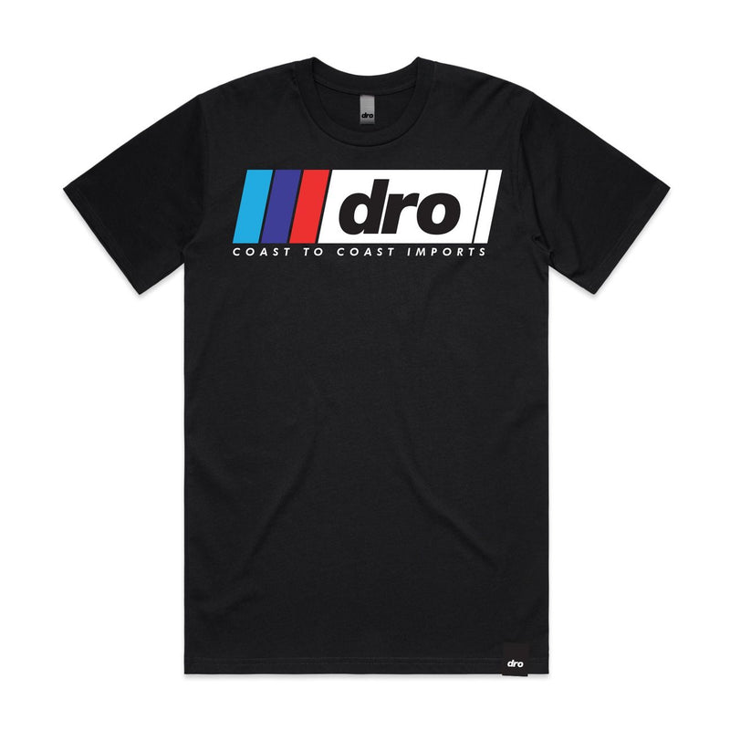 Dro clothing (black “dro imports t-shirt)