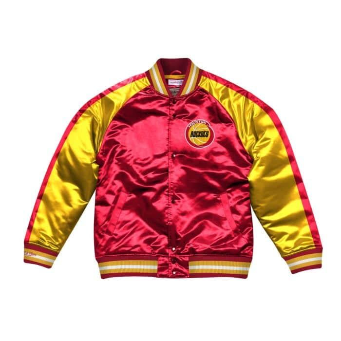 Mitchell & ness (red/yellow home town champs stain jacket)