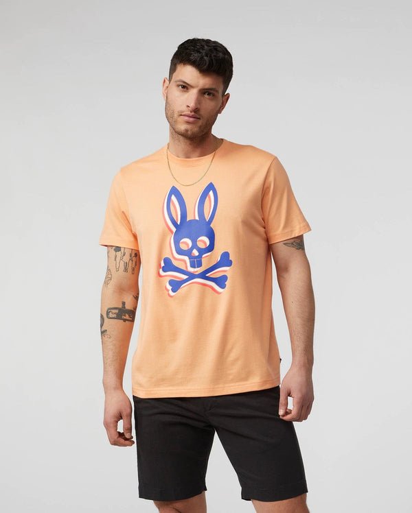 Psycho bunny (mens sunset sky henton graphic t-shirt)