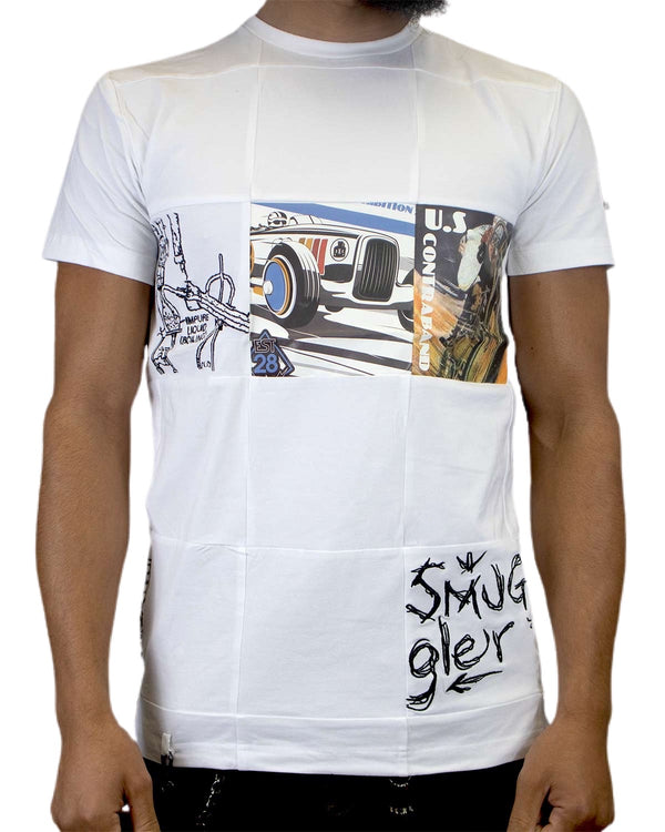 Smugglers moon (White crewneck t-shirt)