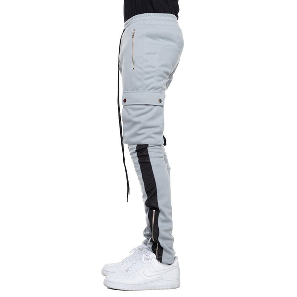 Eptm (Gray/Black cargo track pants)