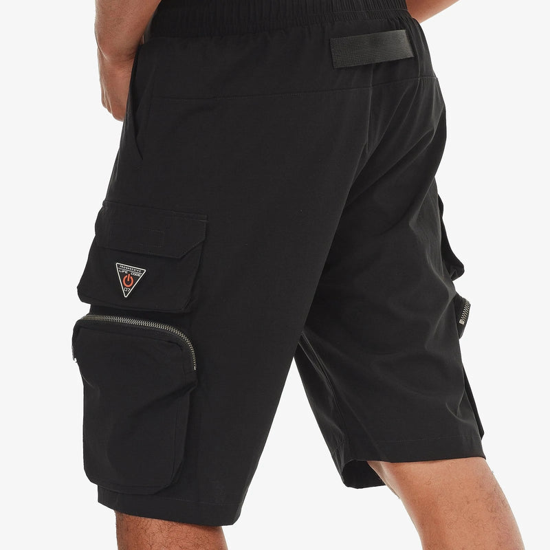 Life code (black nylon shorts cargo pocket)