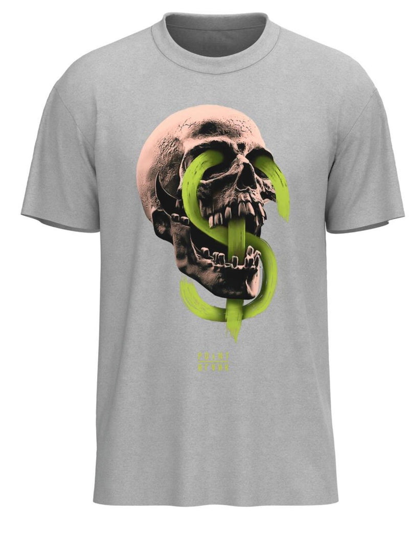 Point blank (grey  neon skull t-shirt)