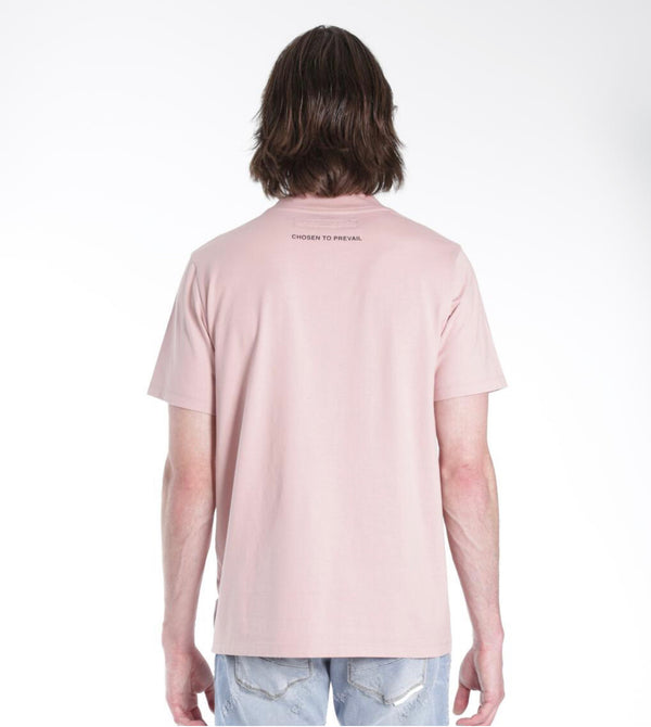 Hvman (dusty pink triangle logo t-shirt)